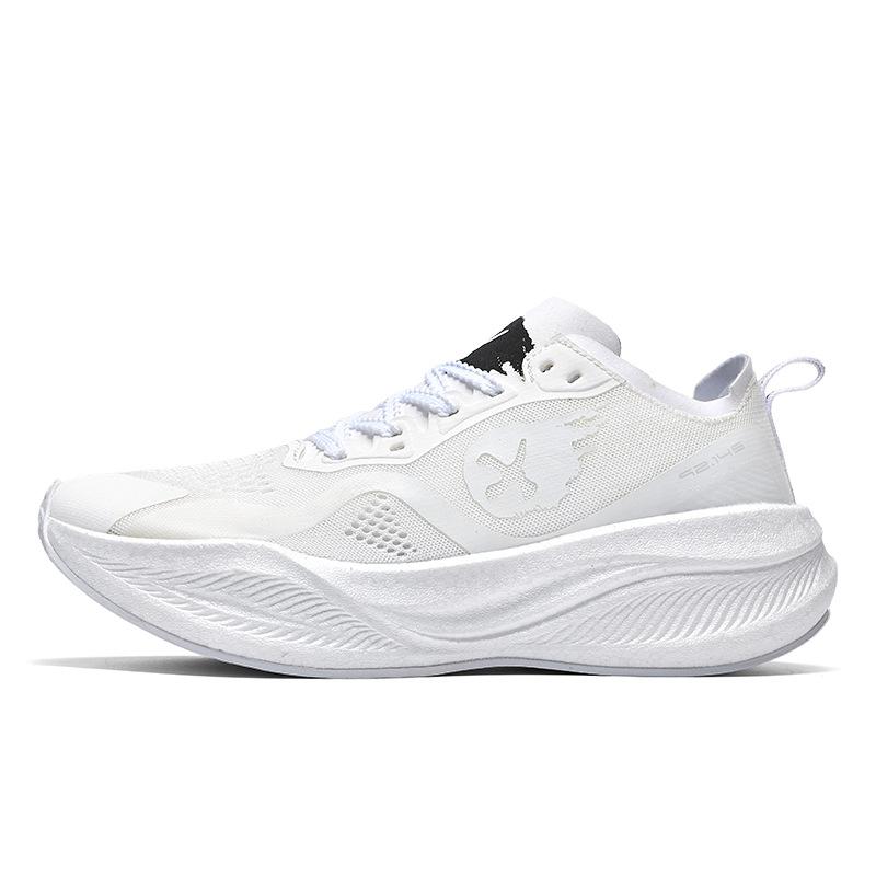 

Sneakers 2024 new shoes carbon plate couple running shoes spring and summer men and women the same couple tide shoes casual shoes 36 белый