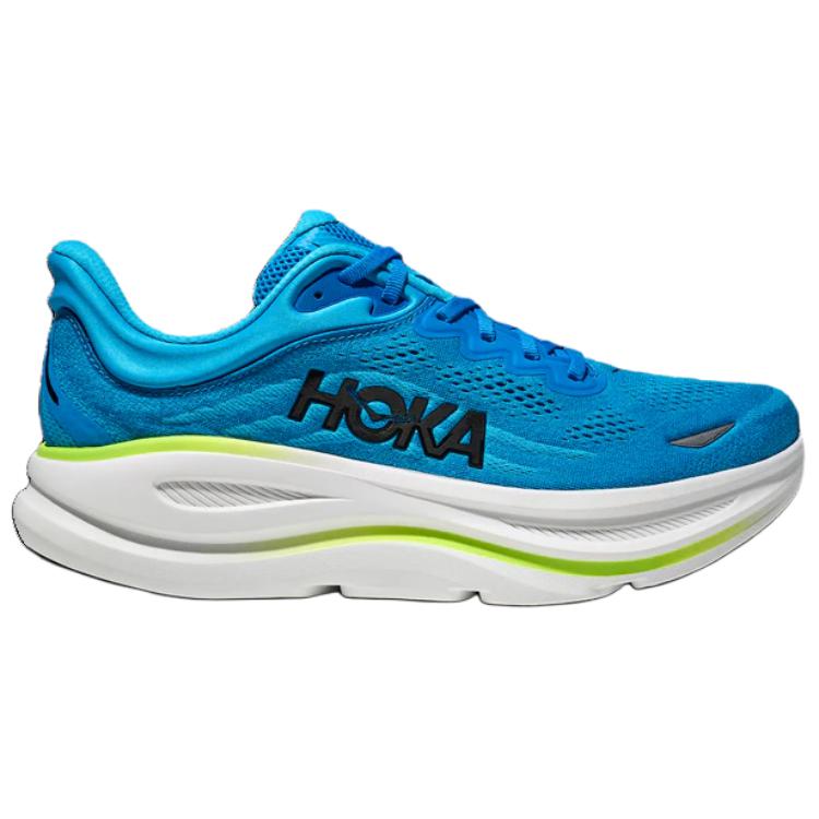HOKA One One Bondi 9 Comfortable Versatile Breathable Running Shoes Men Sneaker Blue 1162013-SLHK