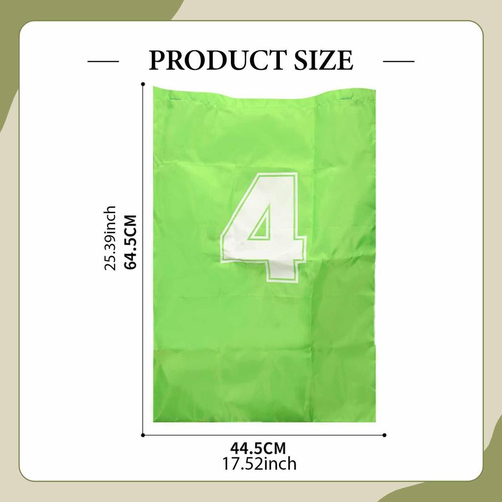 4 Pieces Jumping Bag Potato Sack Game with Handle Kids Balance Training Reusable Suitable for