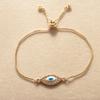 Devil's Eye Pull-String Bracelet: Women's European American Fashion, Light Luxury, Hot-Selling in Southeast Asian Night Markets