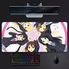Süßes Musikalisch Anime Mio Akiyama KKOn Mauspads Mousepad Großes Gaming Lockedge Verdickt PC Tisch Schreibtischmatte