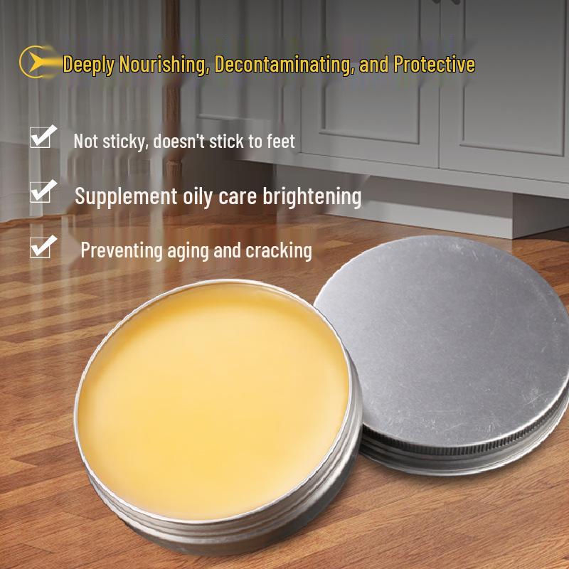 80g Pure Beeswax Wood Floor & Furniture Maintenance Wax
