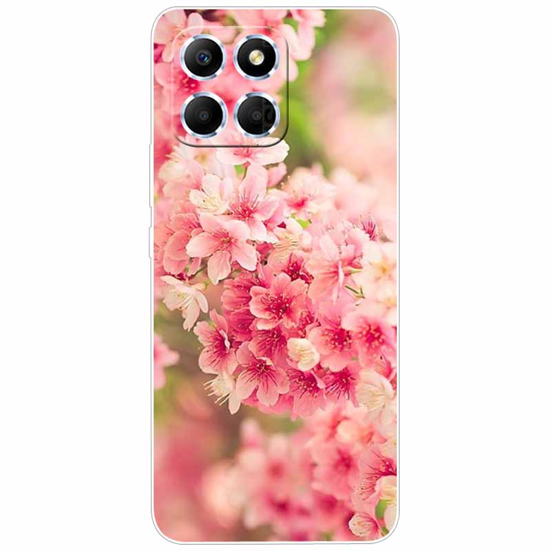 Soft Case For Honor X6 2022 Covers Para Silicon Print Marble TPU Clear Phone Coque for Huawei Honor X6 4G Transparent Bumper X 6