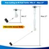 Auto Fuel Float Sensor 0~90 Ohm/0-190ohm/240-33ohm Stainless Steel Fuel Level Oil Tank Sender For 4/6/8 Cylinder Fuel Gauge