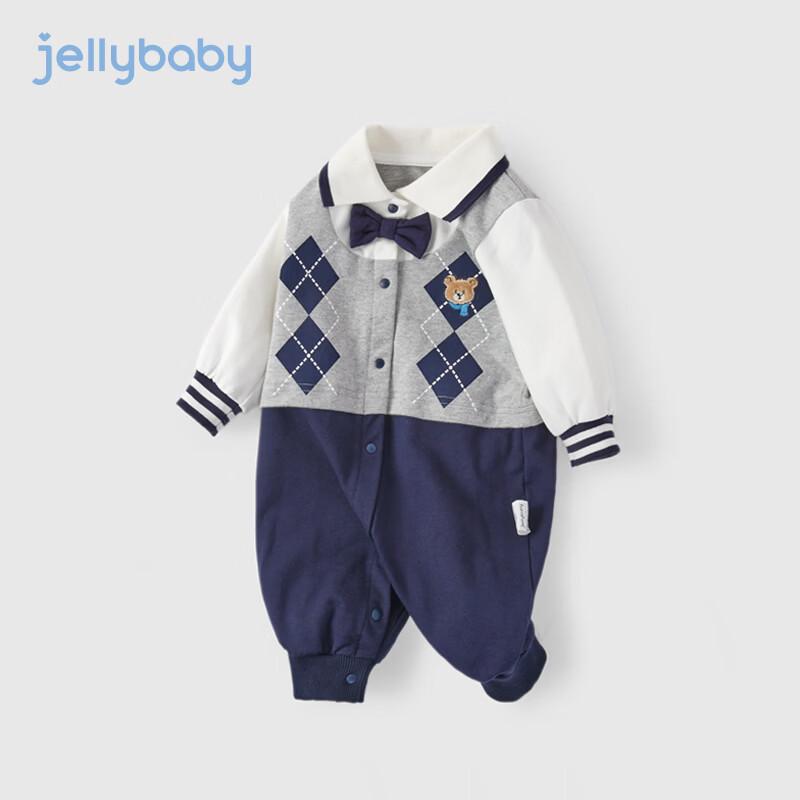 JELLYBABY Baby Boy Autumn Long Sleeve Romper Bodysuit