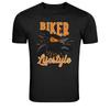 Biker Lifestyle Motorcycle Rider Graphic T Shirt Biker Gift
