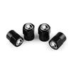 WOHE7 4Pcs Metal Car Wheel Tire Air Valve Dust Caps Rim Accessories For Skoda Kodiaq Octavia Fabia Karoq Enyaq Kamiq Superb Scala VRS