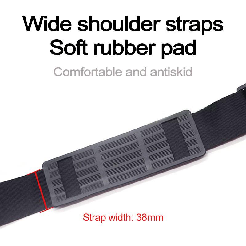 120cm Adjustable Lure Pole Strap Durable Nylon Fishing Rod Shoulder Straps Portable Fishing Rod Back Straps