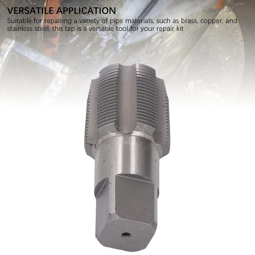 112in NPT Pipe Tap Thread Repair Tool for Plumber Machinery Accurate Plumbing Work with Storage