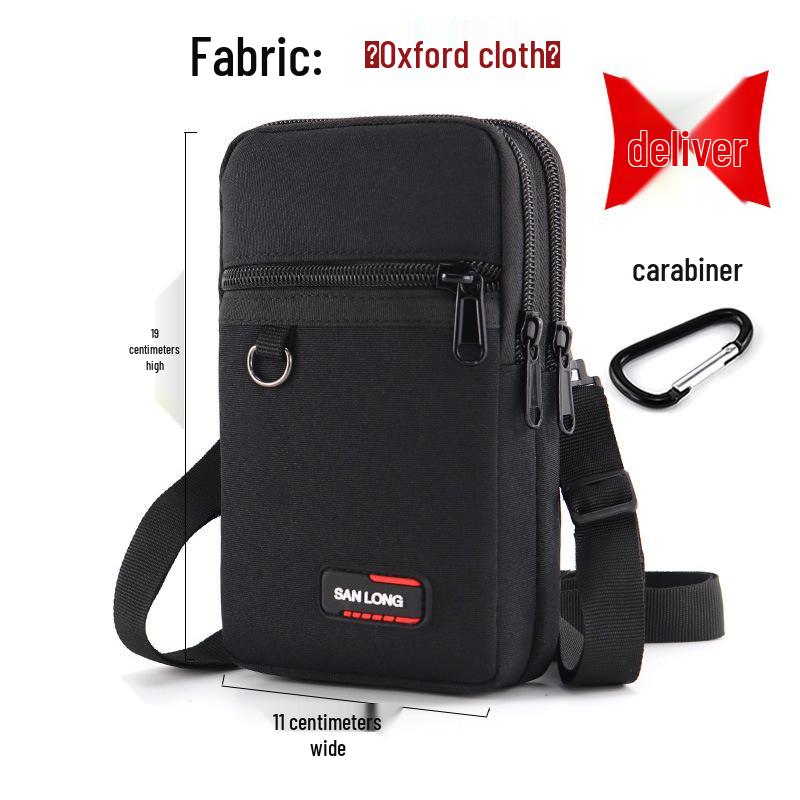 Taška do pasu na mobilní telefon: Multifunkční pouzdro na opasek, malý crossbody batoh pro muže a ženy, ideální pro práci na staveništi