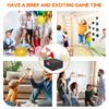 134Pcs Whack a Balloon Game Set Interactive Pop The Balloon Game Funny Tricky Balloon Desktop Board Games Reusable Explosion Box