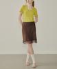 Melly And Rose Rose Lace Satin Skirt (314809)
