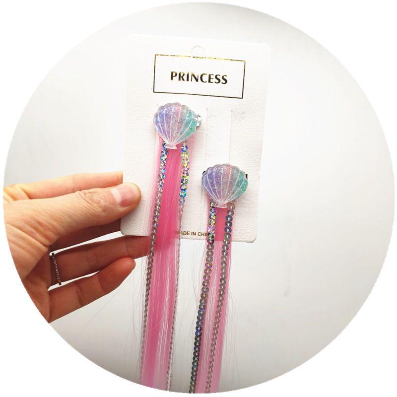 Ariel Little Mermaid Hair Clip - Fairy Princess Baby Headwear for Girls