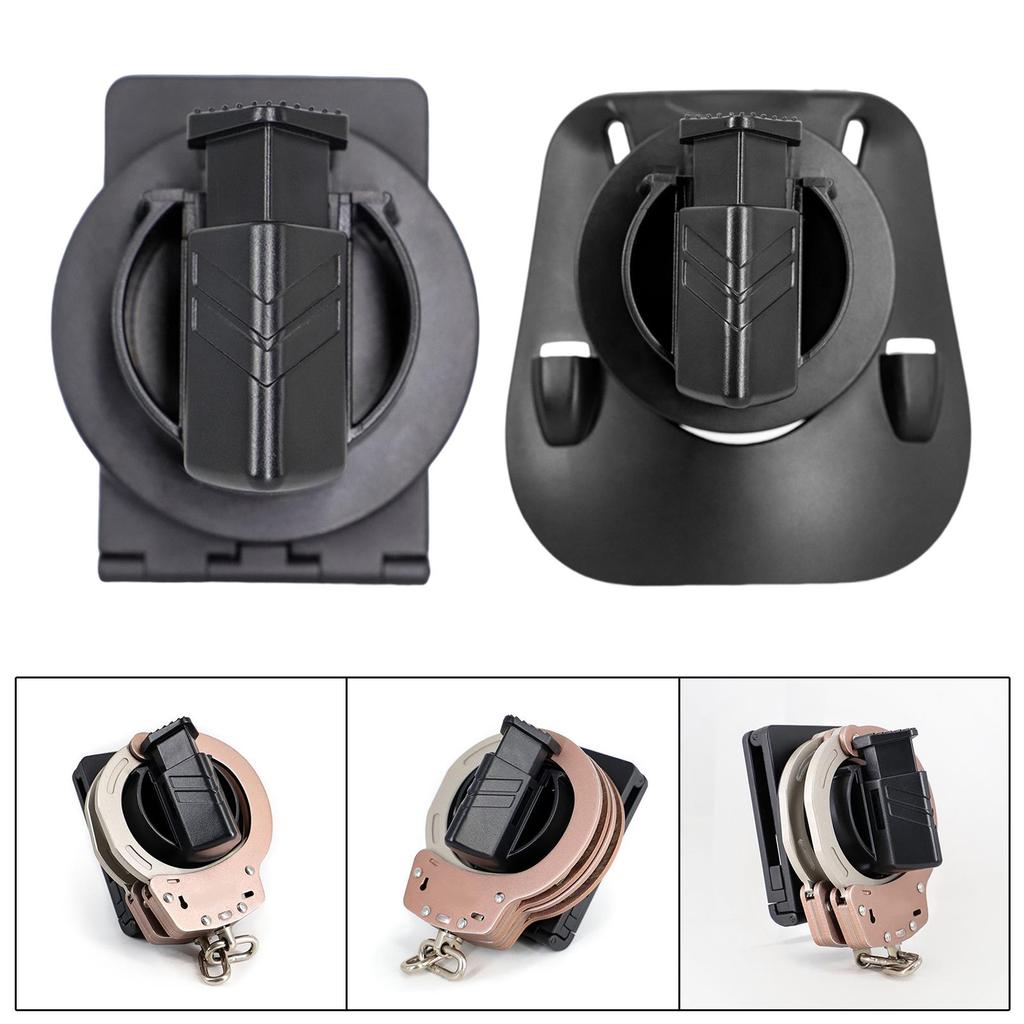 Handcuff Case Quick Release Belt Clip Durable Professional Easy to Carry Protective Multifunctional Handcuff Bag for Sports