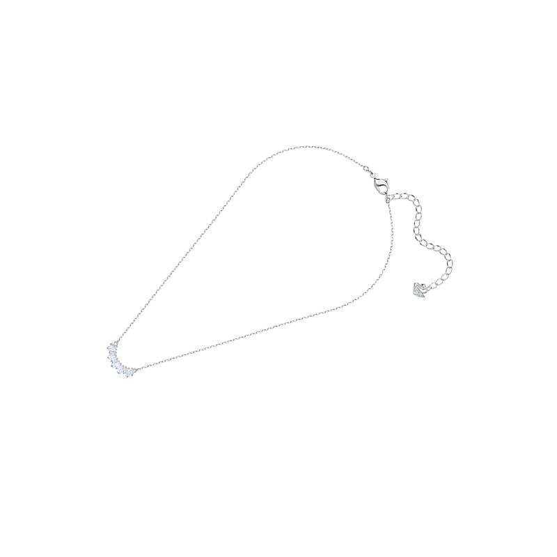 Swarovski Sunshine Rhodium Plated Necklace Women's White Gold 5472490