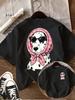 Fashion Dog Print T Shirt Unisex Dalmatian Sunglasses Graphic Tee Chic Aesthetic Harajuku Short Sleeve Casual Summer Top