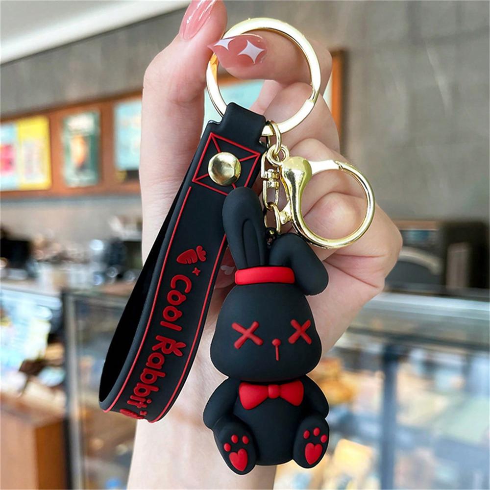 

1PC Keychain Small Pendant Figurine Car Key Chain Schoolbag Hanging Decoration
