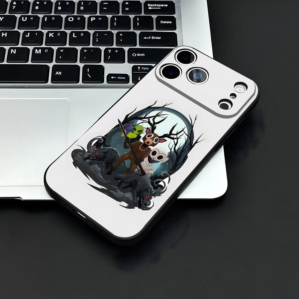 Game 99 Nights In The F-Forest Phone Case For IPhone 17 Air 16 E Pro Max 15 14 13 Mini 12 Pro 11 Max Plus Black Soft Shell