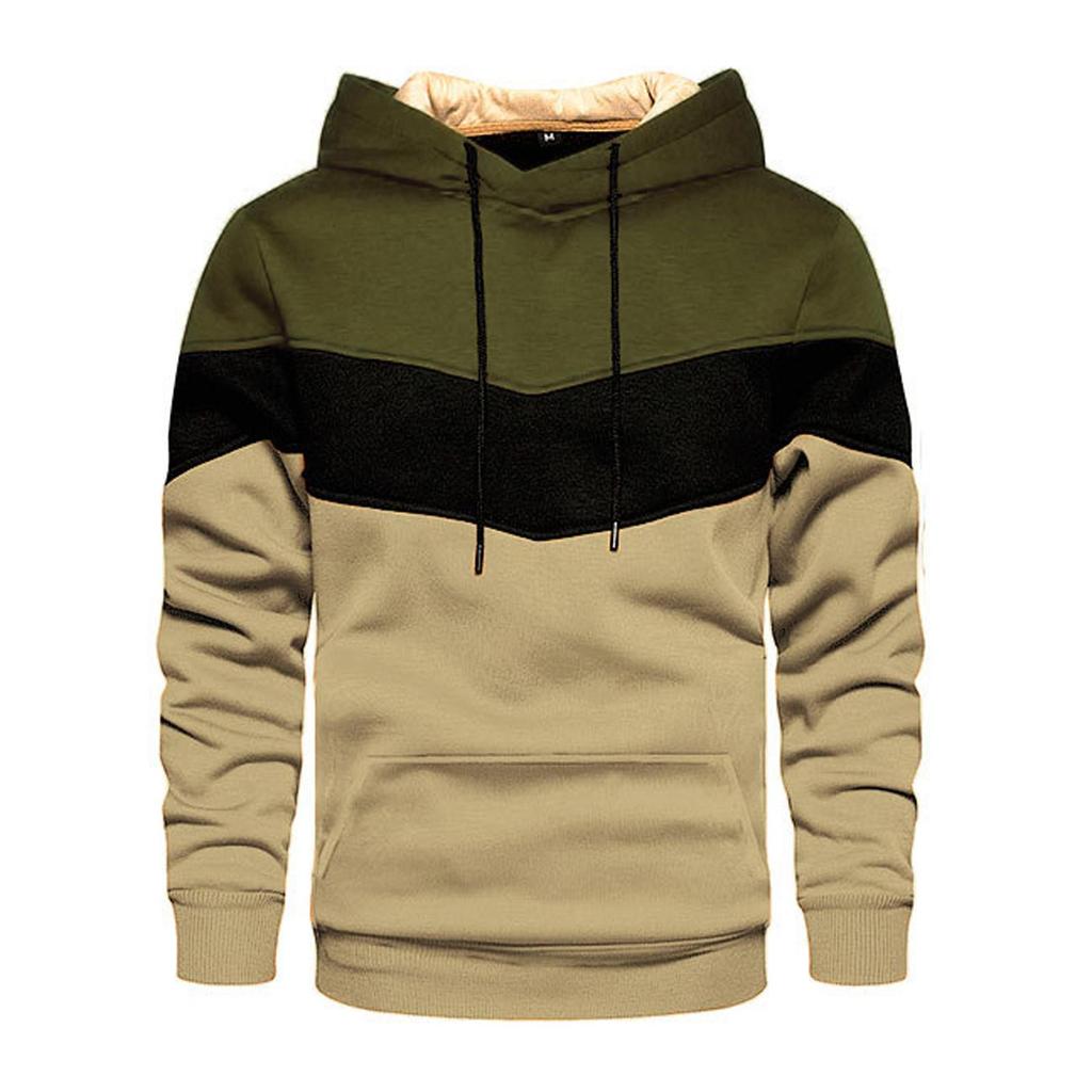 Und Winter Kapuzenpullover Herren Herren Langarm Pullover Top