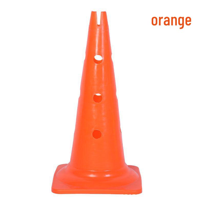 

Футбольный конус для ловкости со встроенным динамиком: Логотип Ведро Маркер препятствия для тренировок и упражнений оранжевый