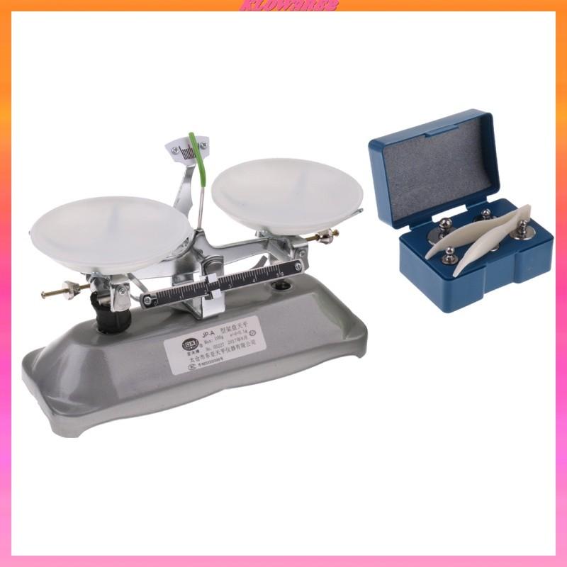 100 Gram Standard Laboratory Mechanical Table Balance School Physics Teaching Tools Lab Equipment