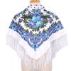 Ethnic Style Shawl Square Scarf For Woman Luxury Hijabs Printing Cape Blanket Wraps Female Warm Bandana Headscarf Classic
