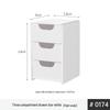 Armoire Miroir de Salle de Bain en Acrylique & Support de Rangement pour Cosmétiques