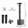 Rotary Spray Fish Tank Aerator Low-Water-Level Submersible Pump Turtle Tank Wave Pump  Fish Tank