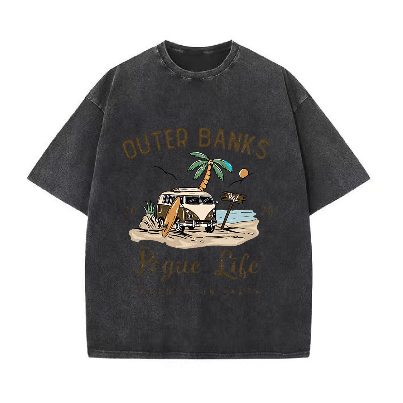 

Ретро випрана вінтажна футболка з рукавами. Бавовняна футболка з графічним аніме. Пуловер. Чоловіча бавовняна футболка. Жіночий одяг. S