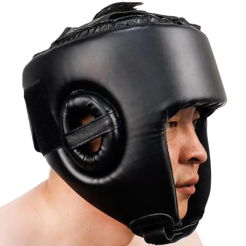 Oem Adult Children Boxing Helmet Protective Gear for Sanda Muay Thai Kickboxing Tyraining With Thickened Head Armor Cover