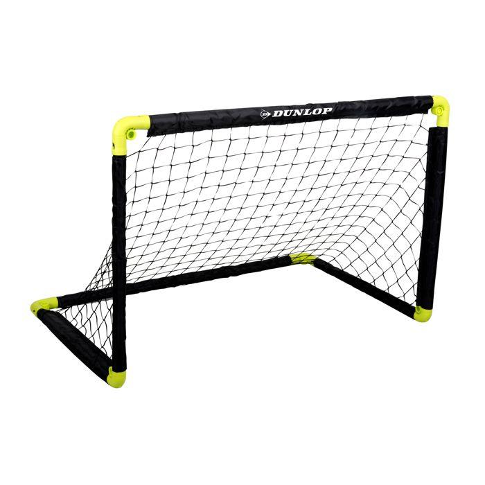 But de Football - Dunlop - Mini-Goal - Pliable - 90x59x61cm - Pour Enfants