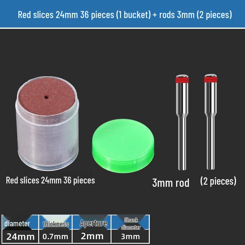 Small Resin Cutting Disc for Metal - Double Mesh Saw Blade & Mini Grinding Wheel