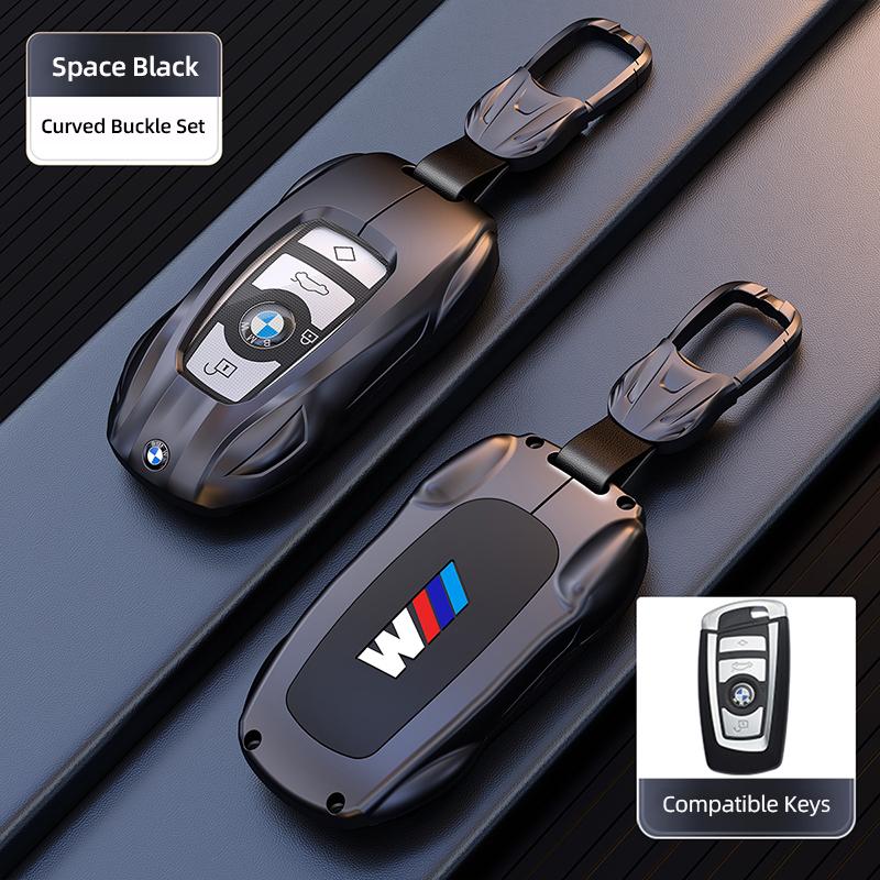 BBJB3 M Power Car Key Case Cover 360° Anti-drop TPU Silicone For BMW M3 M4 M5 G42 G30 G20 E39 E36 E87 E53 F44 F07 F34 G15 G16 G23 G22