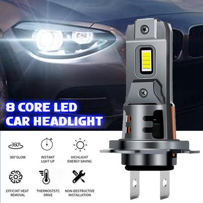 H7 LED Headlight Bulb Mini 54W 11000LM 6000K CSP Aluminum Alloy for Car Headlamp 12V Automobile LED Lamps