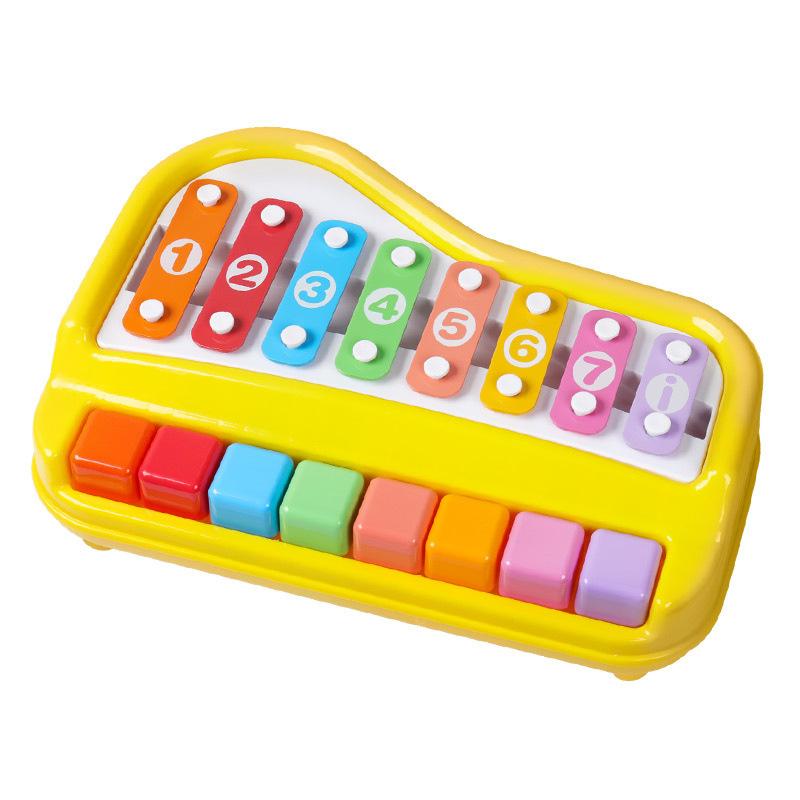 Kinder 8-Ton Handklavier Xylophon Musikalisches Lernspielzeug für Kleinkinder