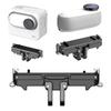 Magnetic Quick Release Adapter with 1/4 Threaded Port Magnetic Quick Release Bracket for Insta360 Go 3/3S Action Camera
