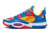 YOUNG Low Top Basketball Shoes Blue Red Unisex YKBS024-1