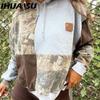 Women's Fashion Casual Solid Color Print Long Sleeve Hooded Hoodies & Sweatshirts