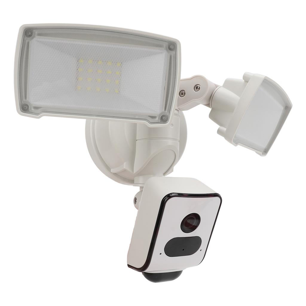 3MP Floodlight Camera IP65 Waterproof Night Vision 2 Way Audio 120 degrees  Lens Angle Motion Detection for