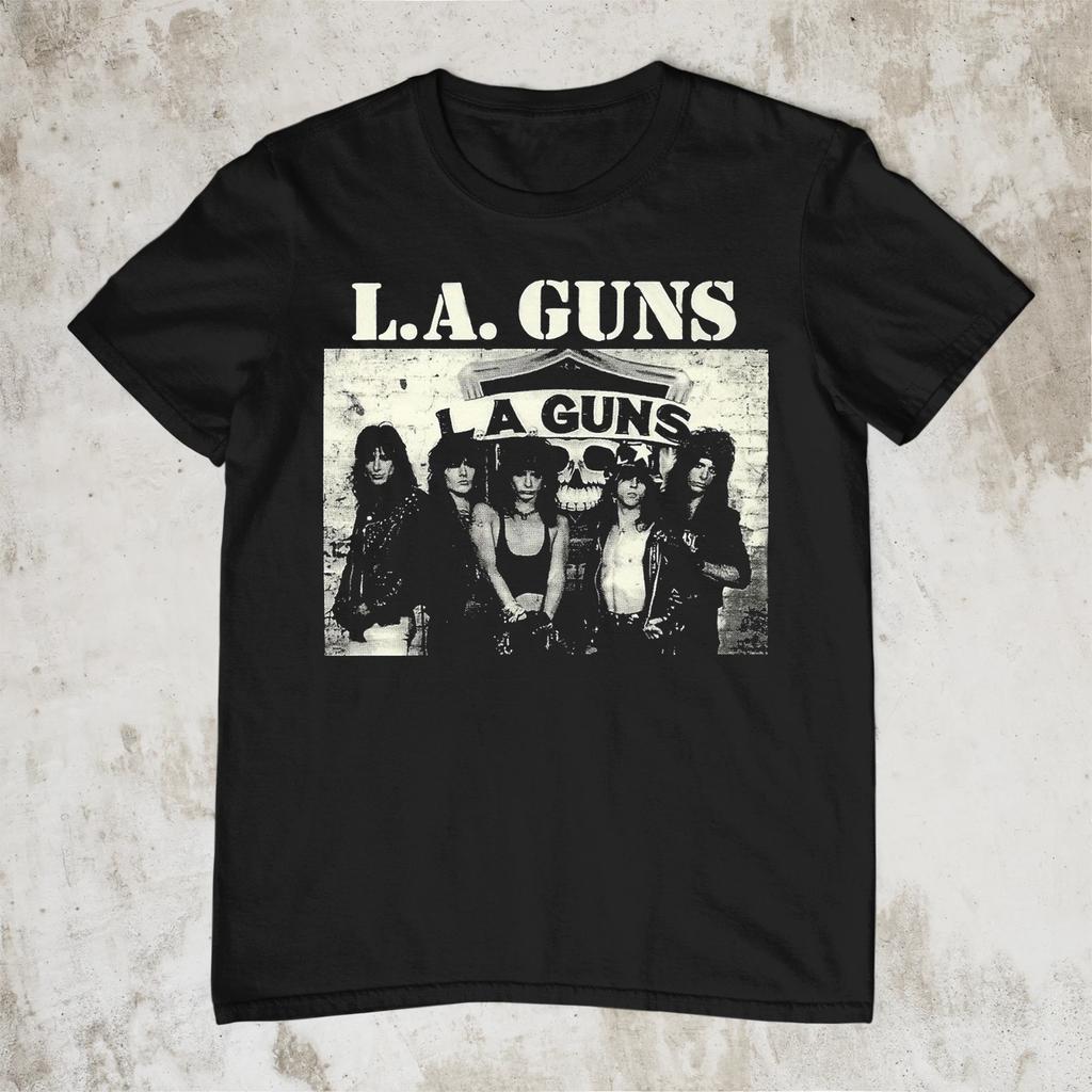 L.A. Guns - Band Member Gift For Fan Black Short Sleeve All Size Unisex Shirt