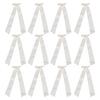 12pcs Candlestick Bows Decor 13 Inch Large Coquette Decorations Bows for Table Self Adhesive Wedding Bridal Shower Party Centerpieces