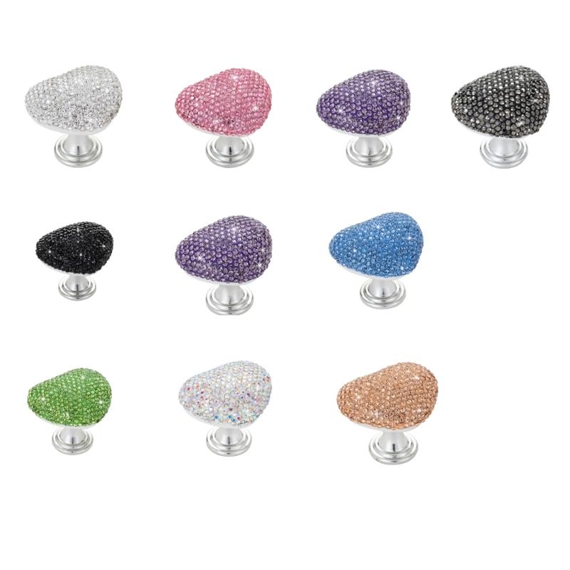 Car Push Start Button Heart Shape Engine Start Buttons Cover Automotive Decorative lgnition Switches Rocker Lever