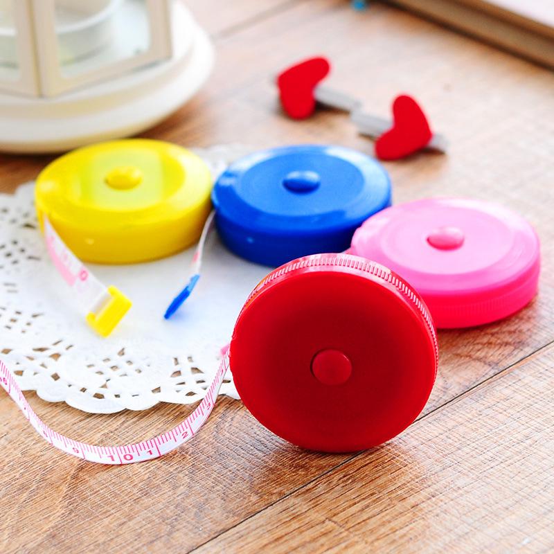 Mini Retractable Cute Soft Plastic Tape Measure - 1.5m