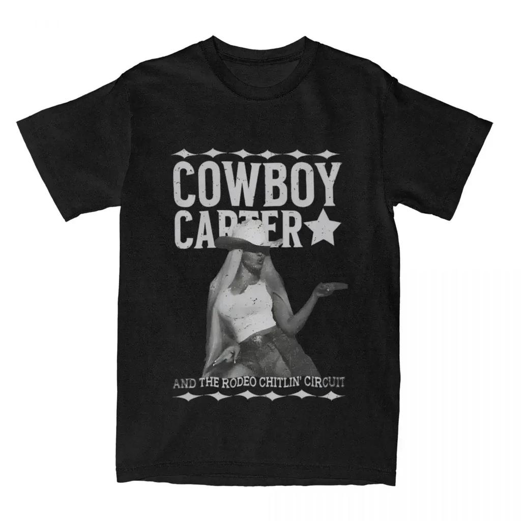 Beyonce Cowboy Carter Merch Shirt For Unisex Unisex The Rodeo Chitlin Circuit Funny Cotton Printed Tee