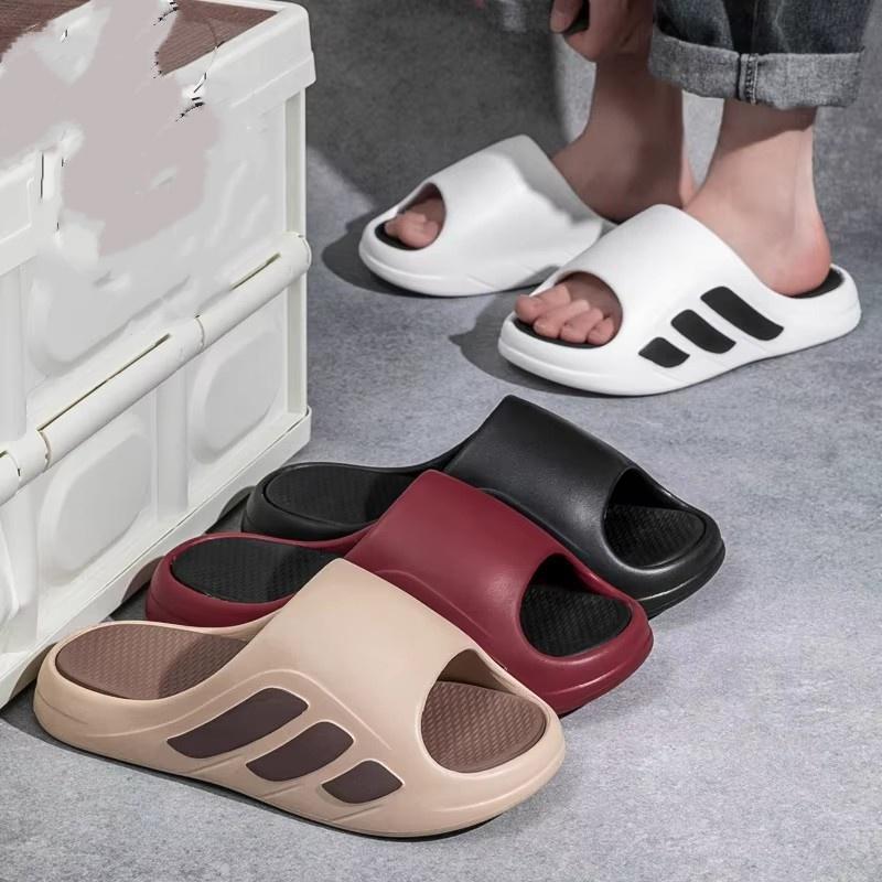 Men Slippers Slides with a Sense High Aesthetic Value External Wear Anti Slip Thick Bottom, Beach Cool Slippers for Men