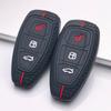 Upgraded Silicone Key Protector for Ford 3 Button Smart Remote, Fits Ford Focus Mondeo Kuga Escape Galaxy C-Max S-Max, Protective Accessory