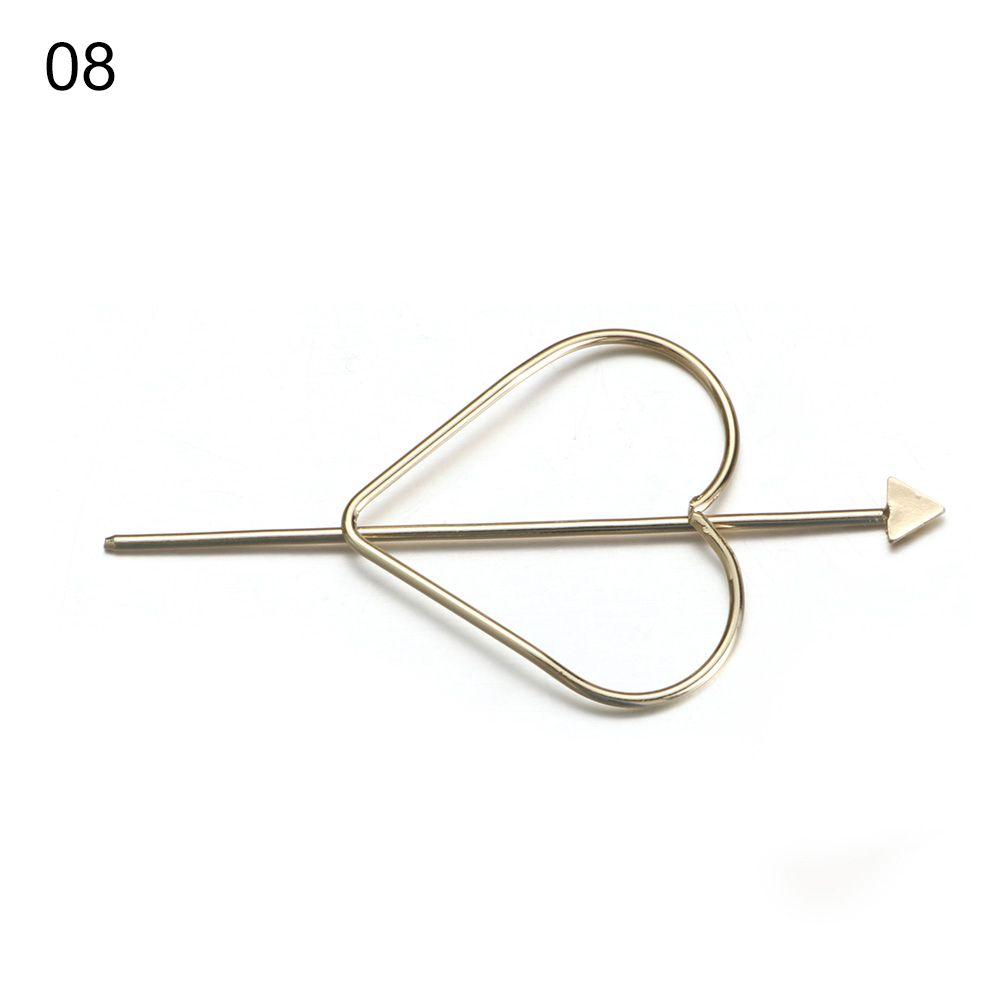 Women's Fashion Barrette Tiara Hairpins Bun Holder Headpiece Metal Hair Clip Vintage Hair Clips