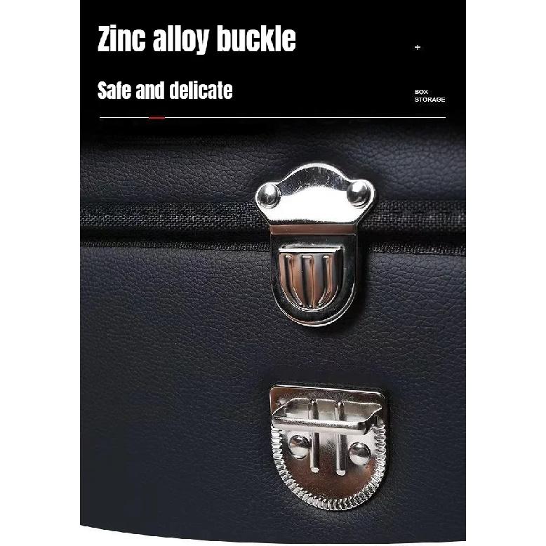 Car Trunk Organizer Organizers And Storage Suv Faux Leather Foldable Trunk Multi-Compartment Adjustable Auto Grocery Storage Box
