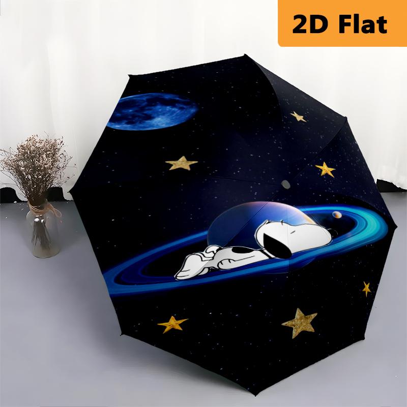 1pc Snoopy umbrella Portable 8-rib structure suitable for all seasons, home, travel, outdoor umbrella