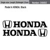 Honda Wings Motorcycle Decals - Girly Cute Laser-Modified Stickers for Electric Bikes